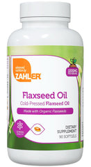 Close-up of a single 1000mg flaxseed oil softgel