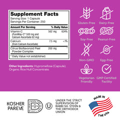 Gluten free, dairy free, kosher Zahler supplement packaging