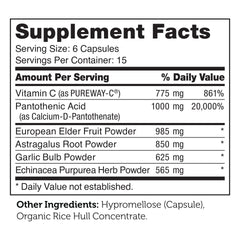 90-capsule Zahler ImmunAbreve bottle packaging