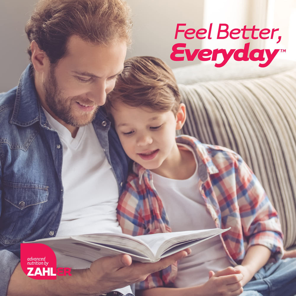 USA-made and kosher certification on Zahler Junior D3 packaging