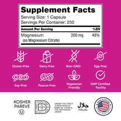 Made in USA GMP-certified Zahler magnesium supplement