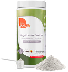 Zahler Magnesium Powder Mix Raspberry Lemon flavor 8.5 oz