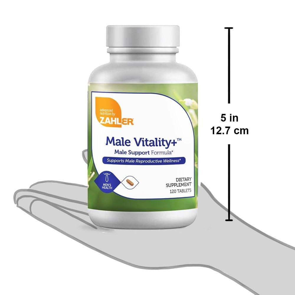 Zahler Male Vitality+ kosher certified