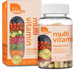 Zahler Multivitamin Metabolism bottle and capsules