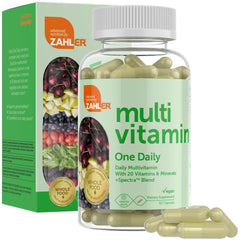Zahler One Daily Vegan Multivitamin bottle for women and men - 60 count