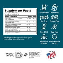 Kosher and vegetarian certification icons