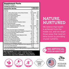 USA-made Zahler Prenatal softgels in GMP facility