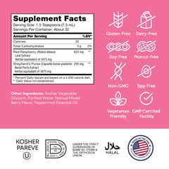 Organic Shepherd's purse and Red Raspberry Leaf ingredients