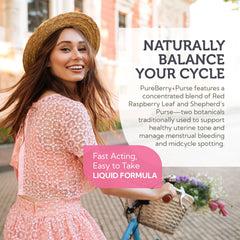 Zahler PureBerry+Purse 8 oz bottle with product packaging