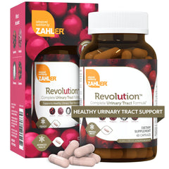 Zahler RevolUTion UTI health formula bottle label
