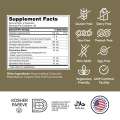 Lifestyle image of a healthy woman representing urinary tract health support