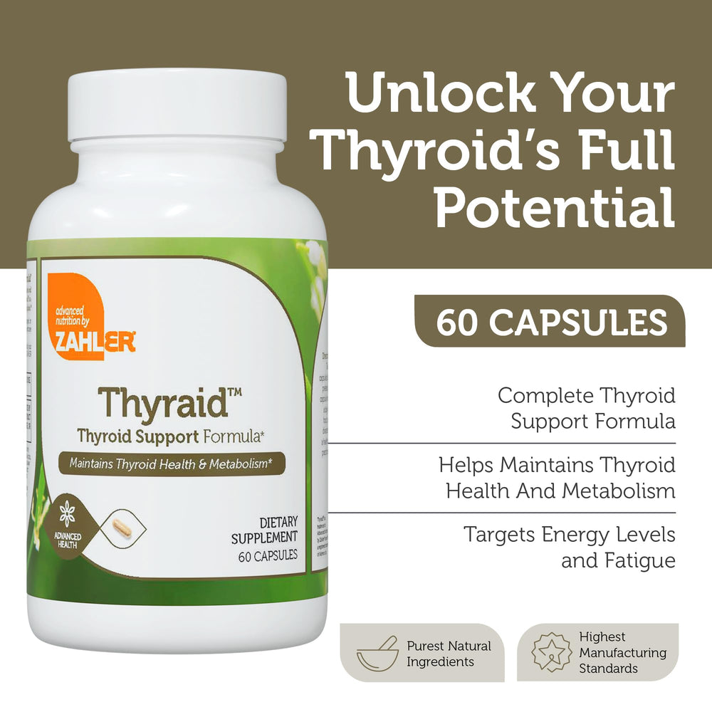 Close-up of Thyraid capsules