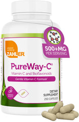 Zahler Vitamin C 500mg capsule with citrus bioflavonoids