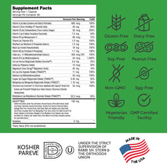 Zahler Whole Food Spectra Blend ingredients