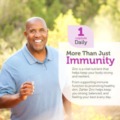 Immune function support with Zahler Zinc 50mg