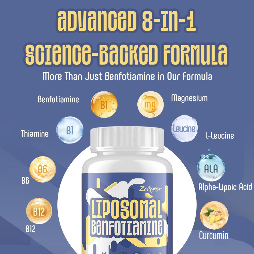 Vitamin B1 benfotiamine 600mg packaging