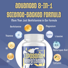 Vitamin B1 benfotiamine 600mg packaging