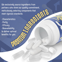 Serving size and 120 vegan capsules information