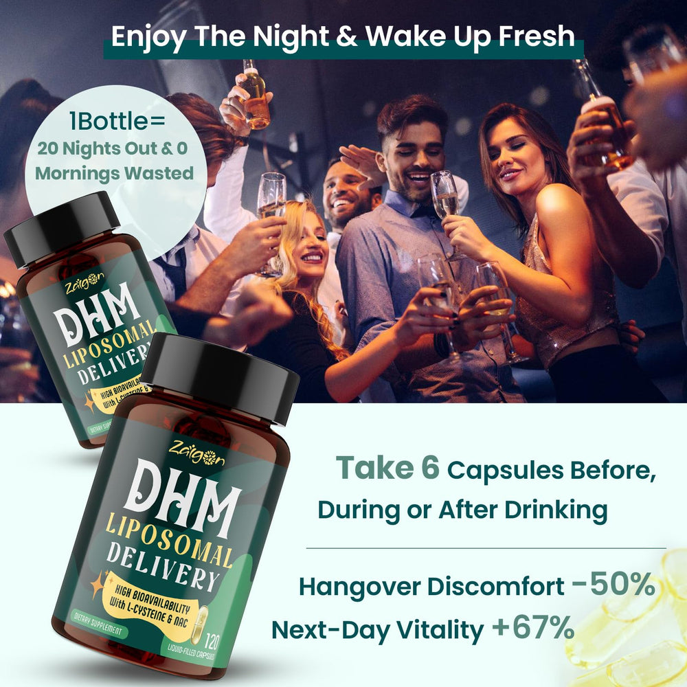 Bottle usage directions for 6 capsules with water