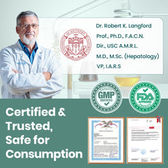 Ginger, NAC, L-Theanine, Vitamin B and L-Cysteine in formula