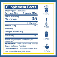 Pasture-raised grass-fed collagen Type I & III