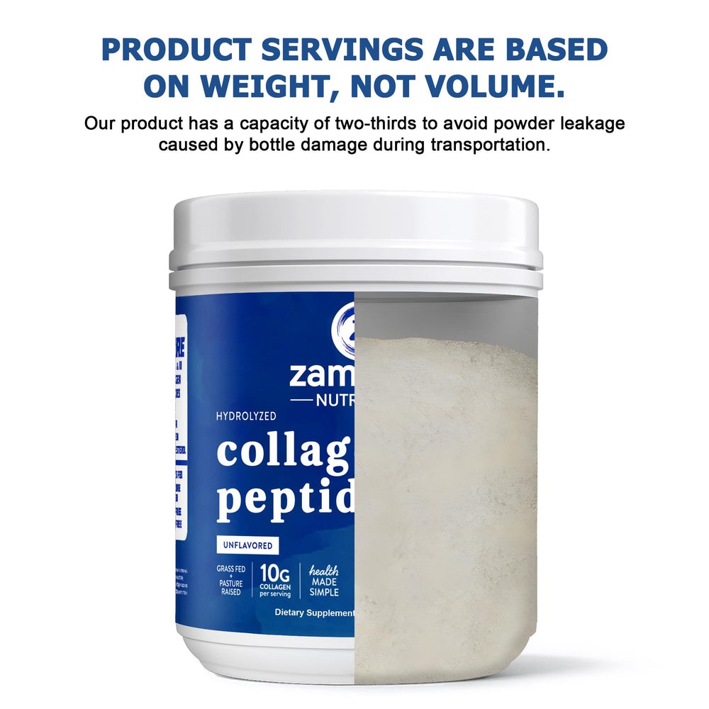 Gluten-free, paleo and keto friendly collagen powder