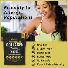 Grass-fed, pasture-raised beef collagen source used by Zammex