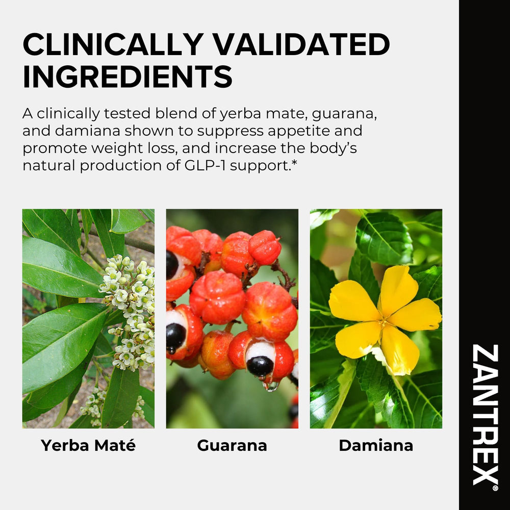 Close-up of Zantrex Black capsules