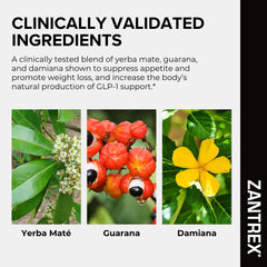 Close-up of Zantrex Black capsules