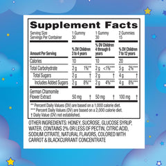 Non-melatonin formula from Zarbee's Gentle Bedtime Gummies supports a gentle nightly routine.