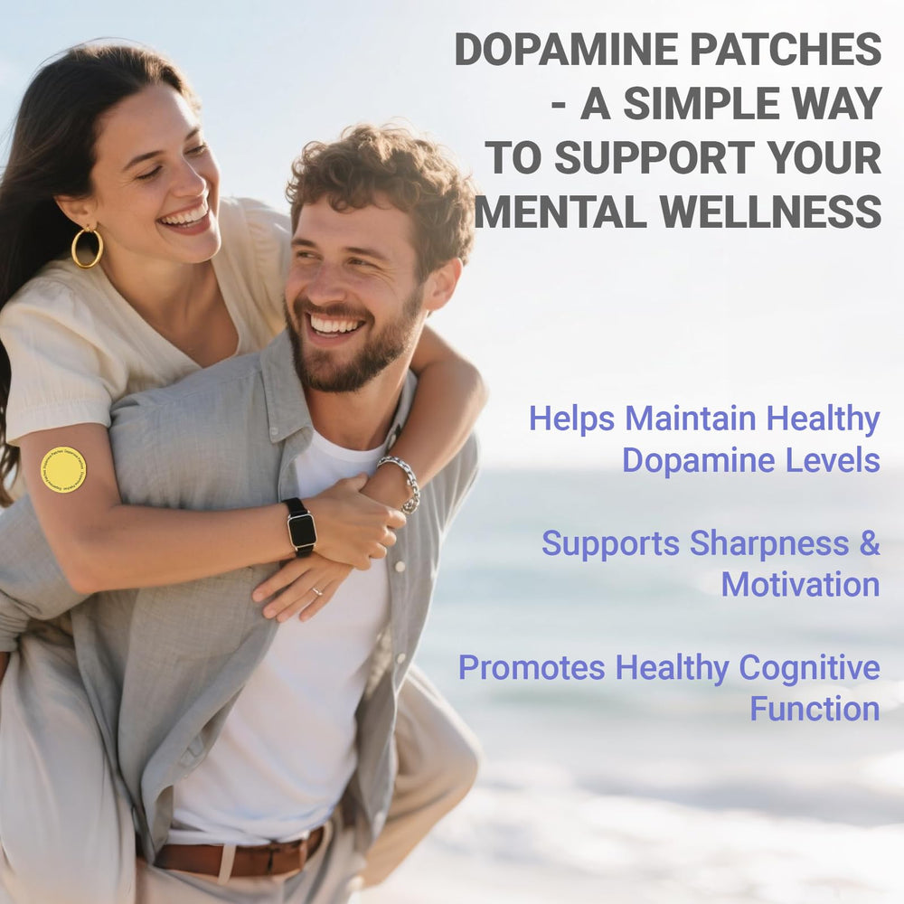 Close-up of ingredients: Mucuna, 5-HTP, Lion's Mane, Rhodiola