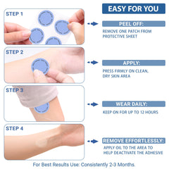 Lifestyle image of NAD+ patch in daily routine