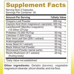 Wormwood herb featured in ZAYMAN Candida Cleanse