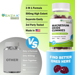 Gummies support muscle, heart and bone health