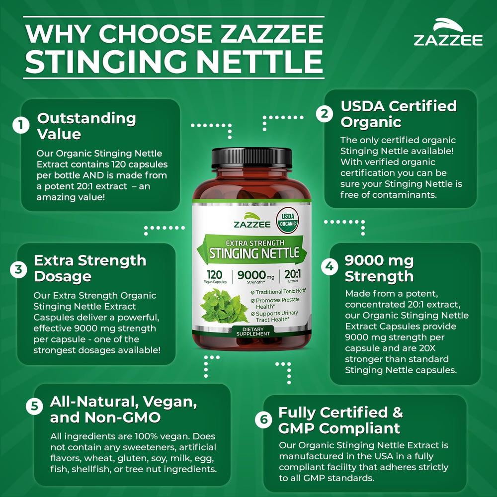 100% vegetarian capsule for nettle extract