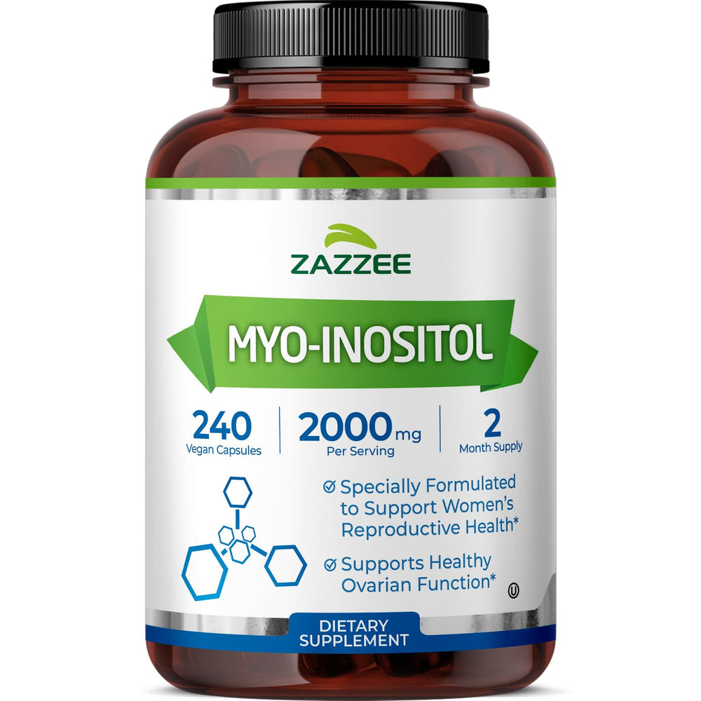 Zazzee front packaging showing bottle and clear labeling for trust