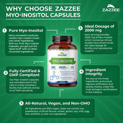 Zazzee label detail showing 2000 mg and 40:1 ratio information
