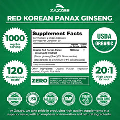 Graphic indicating minimum 5% ginsenosides potency