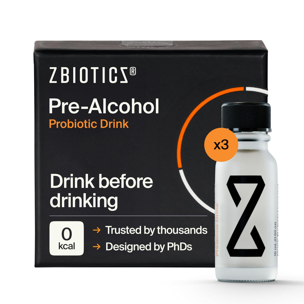 ZBiotics 3-pack 0.5oz probiotic bottles – hero image