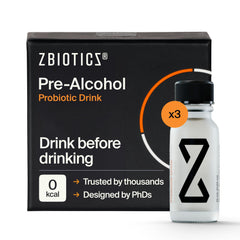 ZBiotics 3-pack 0.5oz probiotic bottles – hero image