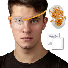 Right eye shield for post-surgery protection