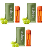 ZDEER PW13 3-Pack Green Grape refill pod