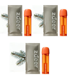 ZDEER PW13 3-pack refill box featuring Northern Cedars flavor