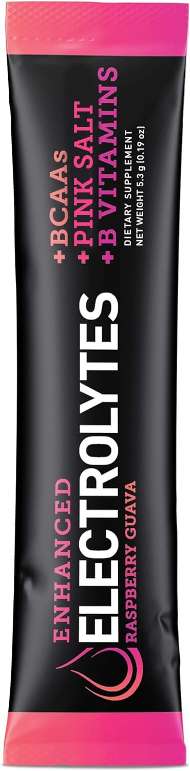 Zeal Naturals electrolyte stick ingredients label highlighting minerals and zero sugar