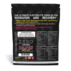 Zeal Naturals Black Cherry packet emphasizes electrolyte balance for workouts