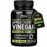 Zeal Naturals ACV capsules bottle for convenient daily digestion support