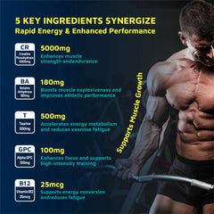 Zealtonic Creatine Gummies Blueberry package with label.