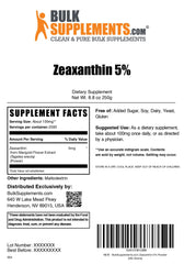 Serving suggestion: add zeaxanthin powder to smoothie or water