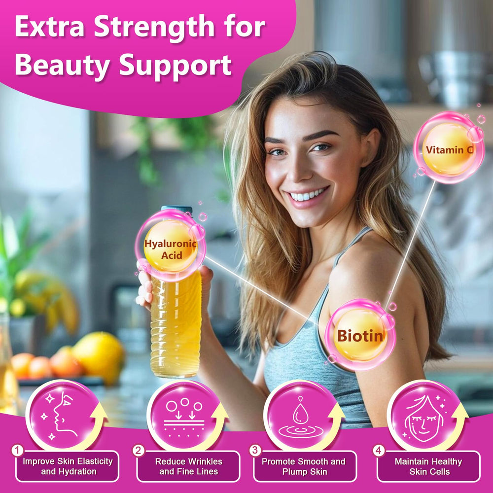 Benefits of collagen for hair skin and nails