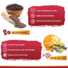 Icons indicating gluten free, soy free and no artificial flavors